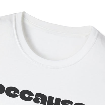 Because He Lives T‑Shirt — Christian Faith Hymn Tee (Inspirational Religious Gift)